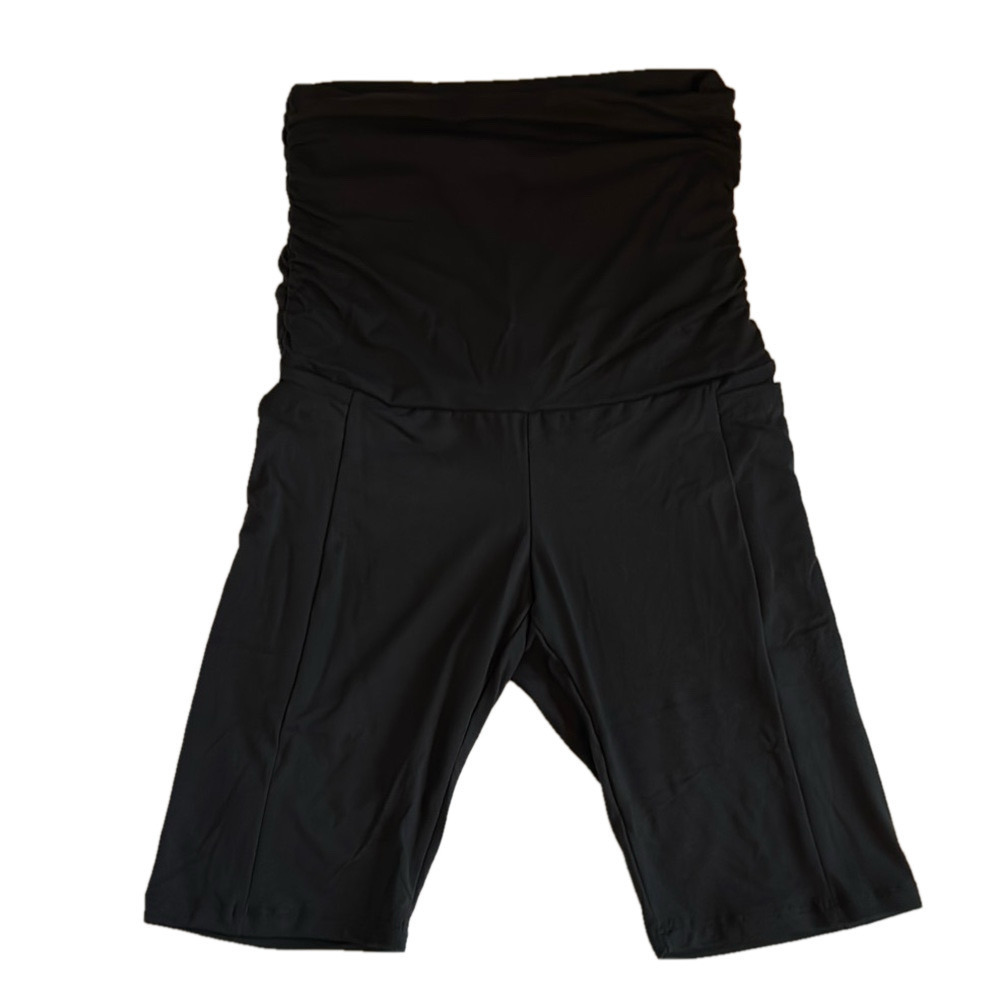 Maternity Workout Shorts Black Women Size Small 3 Pack NWOT
